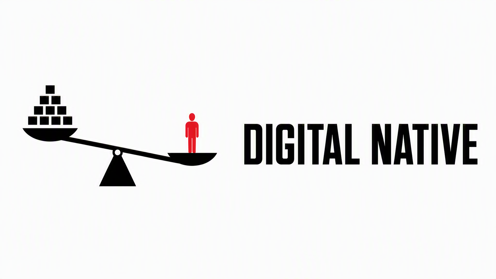 Ilustração PESA MÁS EL HUMANO — o volume dos dados não pesa mais do que o julgamento humano.